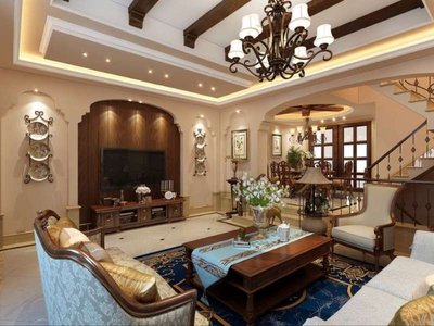 20萬預(yù)算打造140㎡歐式大平層—景瑞上府裝修案例效果圖賞析